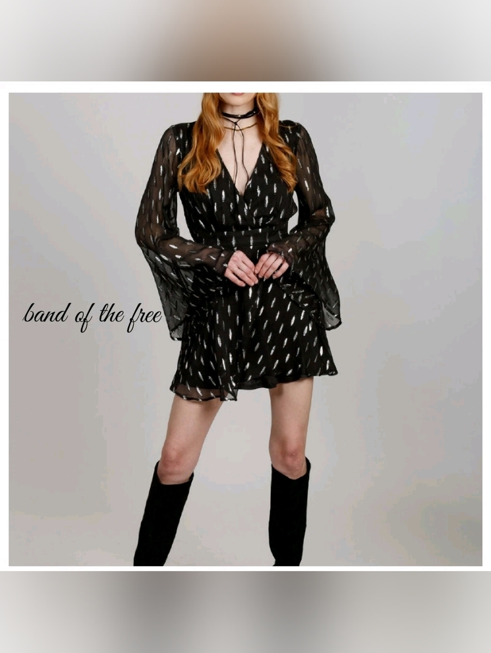 Band Of The Free Evette Dress - Boho Gypsy NWT